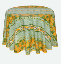 Charger l'image dans la galerie, Nappe Ronde Collection " Mimosa"
