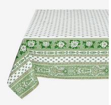 Charger l'image dans la galerie, Nappe rectangulaire ou carré double bordure Collection "Bastide"
