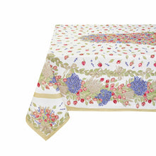 Load image into Gallery viewer, Lavender Rose Tablecloth 
