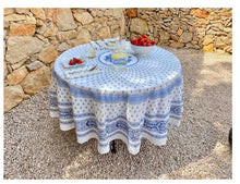 Charger l'image dans la galerie, Nappe Ronde – Collection "Bastide"
