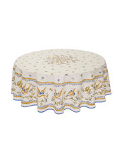 Charger l'image dans la galerie, Nappe Ronde - Collection "Moustiers"
