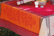 Charger l'image dans la galerie, Nappe - Jacquard téflon Olives
