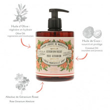 Load image into Gallery viewer, Liquid Marseille soap - Geranium Rosat 
