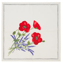 Charger l'image dans la galerie, Serviette – Coquelicot Lavande (6 pièces)
